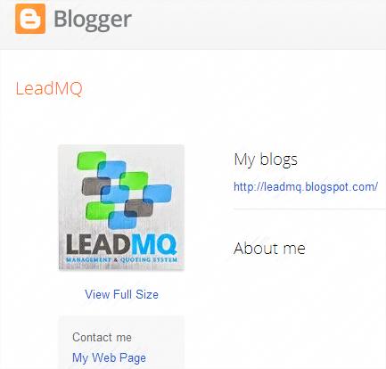 LeadMQ on Blogger